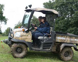 Kubota ATV Blind and reverse steer