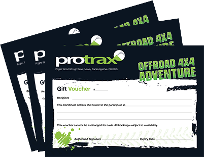 Off Road Driving Gift Vouchers